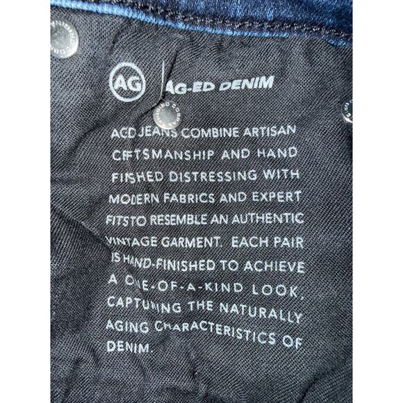 AG Adriano Goldschmied Womens Mari Mid-Rise Slim Straight Leg Jean Size 31 - Picture 16 of 16